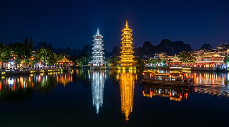 两江四湖夜游