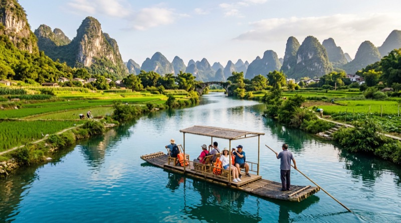 遇龙河竹筏漂流